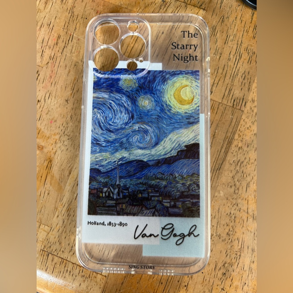 Vincent Van Gogh The Starry Night iPhone pro max case